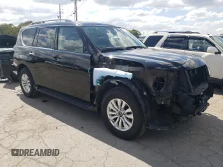 2023 Nissan Armada SV with VIN JN8AY2AC7P9180329, listed as a Copart auction lot 71796494 with 30,910 mi miles and Salvage Title. Bid and sale history available at carsss.com. Image 4.