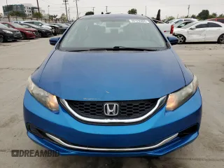 2015 Honda Civic Sedan LX with VIN 19XFB2F5XFE220989, listed as a Copart auction lot 55122805 with 116,410 mi miles and Salvage Title. Bid and sale history available at carsss.com. Image 5.