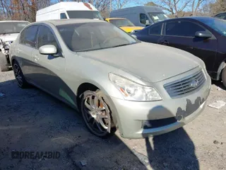 2007 Infiniti G35 Sport with VIN JNKBV61E07M702411, listed as a IAAI auction lot 41673993 with 207,517 mi miles and . Bid and sale history available at DreamBid. Image 1.