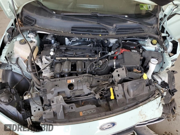 2017 Ford Fiesta SE with VIN 3FADP4BJ1HM130345, listed as a Copart auction lot 53096195 with 10,615 mi miles and Salvage Title. Bid and sale history available at carsss.com. Image 11.