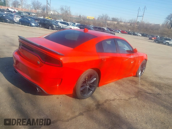 2019 Dodge Charger Scat Pack with VIN 2C3CDXGJ5KH558728, listed as a IAAI auction lot 41835500 with 31,376 mi miles and . Bid and sale history available at DreamBid. Image 4.