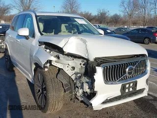 2022 Volvo XC90 Momentum with VIN YV4A221K2N1840712, listed as a IAAI auction lot 41292449 with 36,450 mi miles. Bid and sale history available at carsss.com. Image 1.