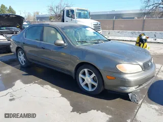 2003 Infiniti I35 Luxury with VIN JNKDA31A23T104434, listed as a IAAI auction lot 41821043 with 146,903 mi miles. Bid and sale history available at carsss.com. Image 1.
