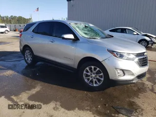 2019 Chevrolet Equinox LT with VIN 3GNAXKEV4KS666460, listed as a Copart auction lot 50139285 with 136,786 mi miles and Salvage Title. Bid and sale history available at DreamBid. Image 4.