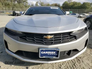 2019 Chevrolet Camaro 1LT with VIN 1G1FB3DX4K0112857, listed as a Copart auction lot 76253744 with 55,479 mi miles and Salvage Title. Bid and sale history available at carsss.com. Image 5.