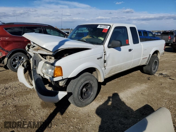 2003 Ford Ranger XL Fleet with VIN 1FTYR44V53PB00497, listed as a Copart auction lot 76612334 with Not provided miles and Non repairable. Bid and sale history available at DreamBid. Image 1.