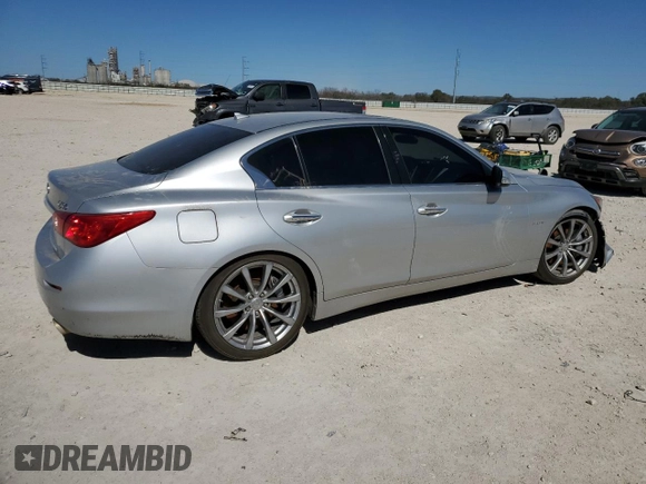 2014 Infiniti Q50 Hybrid Sport with VIN JN1AV7AP4EM690963, listed as a Copart auction lot 47596935 with 116,298 mi miles and Clean Title. Bid and sale history available at carsss.com. Image 3.