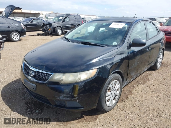 2011 Kia Forte LX with VIN KNAFT4A29B5447891, listed as a IAAI auction lot 42066343 with 166,773 mi miles. Bid and sale history available at carsss.com. Image 6.