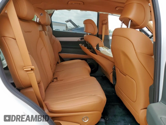 2025 Genesis GV80 Advanced with VIN KMUHBESB5SU261884, listed as a Copart auction lot 57504825 with 3,893 mi miles and Salvage title. Bid and sale history available at DreamBid. Image 11.