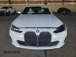 2023 BMW 4 Series 430i xDrive with VIN WBA73AV06PFN88754, listed as a Copart auction lot 80533254 with 28,502 mi miles and Salvage title. Bid and sale history available at DreamBid. Image 5.