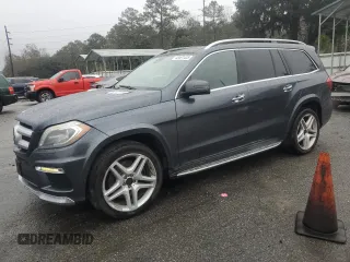 2013 Mercedes-Benz GL-Class GL 550 with VIN 4JGDF7DE4DA145293, listed as a Copart auction lot 48491435 with 254,040 mi miles and Clean Title. Bid and sale history available at carsss.com. Image 1.