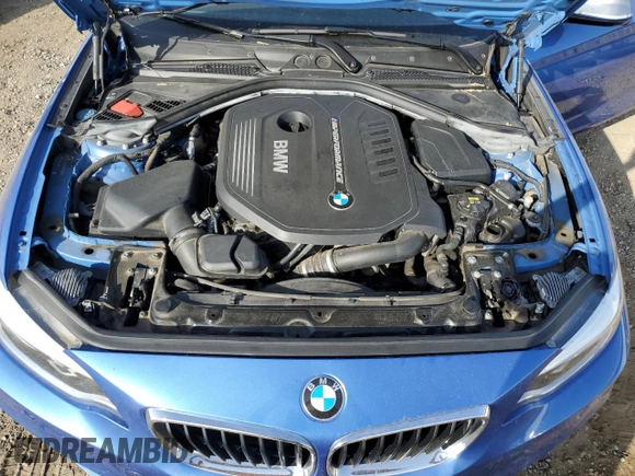 2018 BMW 2 Series M240i with VIN WBA2J5C50JVC07096, listed as a Copart auction lot 53274474 with 67,976 mi miles. Bid and sale history available at carsss.com. Image 11.