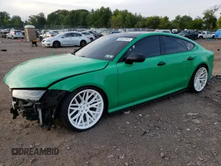 2016 Audi S7 with VIN WAUW2AFC5GN015339, listed as a Copart auction lot 70192543 with 76,522 mi miles. Bid and sale history available at carsss.com. Image 1.