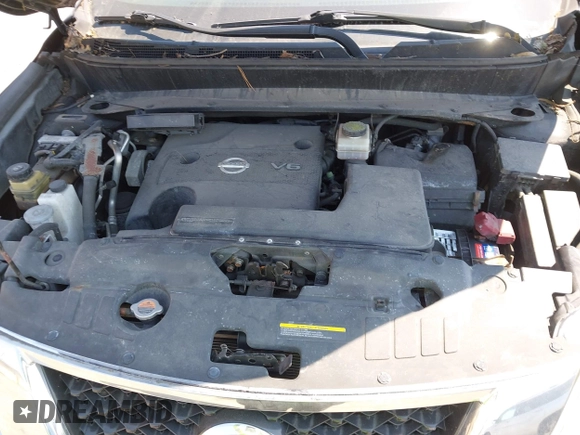 2013 Nissan Pathfinder Platinum with VIN 5N1AR2MM9DC655065, listed as a IAAI auction lot 42698219 with 113,545 mi miles and . Bid and sale history available at DreamBid. Image 10.