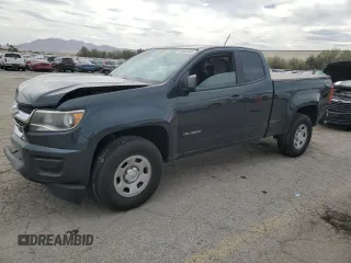 2018 Chevrolet Colorado 2WD Work Truck z VIN 1GCHSBEA9J1140635, wystawiony jako Copart lot #50982405 z przebiegiem 84 213 mil mil oraz Szkoda całkowita • Salvage title. Historia ofert i sprzedaży dostępna na DreamBid. Obrazek 1.