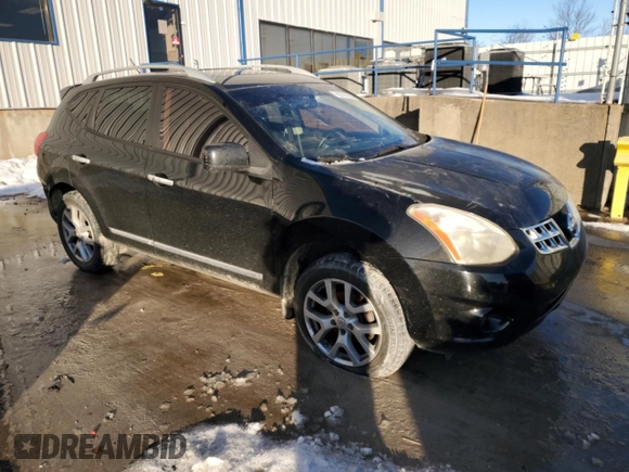 2013 Nissan Rogue SL with VIN JN8AS5MV3DW124756, listed as a Copart auction lot 88298045 with 209,772 mi miles and Salvage Title. Bid and sale history available at DreamBid. Image 4.