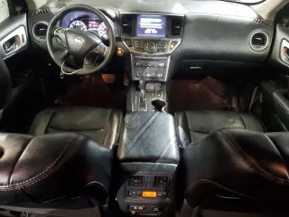 2019 Nissan Pathfinder SV with VIN 5N1DR2MM7KC619238, listed as a Copart auction lot 46603615 with 112,243 mi miles and Salvage Title. Bid and sale history available at carsss.com. Image 8.
