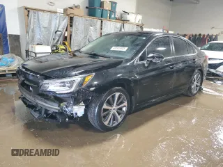 2018 Subaru Legacy Limited with VIN 4S3BNAN65J3032987, listed as a Copart auction lot 48545945 with 100,227 mi miles and Salvage title. Bid and sale history available at DreamBid. Image 1.