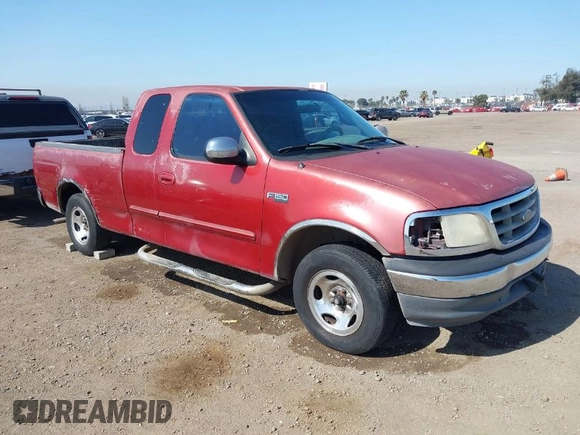 2000 Ford F-150 XL with VIN 1FTZX1723YKB49308, listed as a IAAI auction lot 41987680 with 1 mi miles. Bid and sale history available at carsss.com. Image 1.