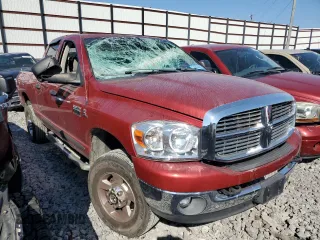 2007 Dodge Ram 2500 SLT with VIN 1D7KS28C37J517851, listed as a Copart auction lot 74323064 with 260,171 mi miles and Salvage Title. Bid and sale history available at carsss.com. Image 4.