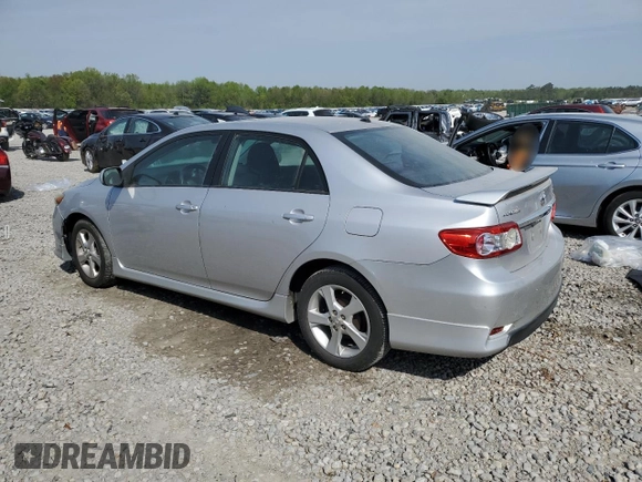 2011 Toyota Corolla L with VIN 2T1BU4EE0BC557590, listed as a Copart auction lot 52733045 with 139,575 mi miles and Salvage Title. Bid and sale history available at carsss.com. Image 2.