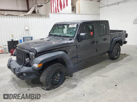 2023 Jeep Gladiator Sport с VIN 1C6HJTAG6PL584627, выставлен на аукционе Copart как лот 50876195 с пробегом 7 019 миль миль и Чистый • Clean title. История ставок и продаж доступна на DreamBid. Изображение 1.