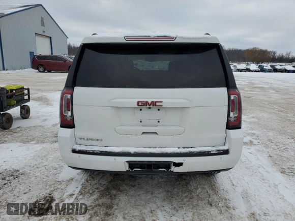 2020 GMC Yukon SLT with VIN 1GKS2BKC1LR280389, listed as a Copart auction lot 87928555 with 84,242 mi miles and Salvage Title. Bid and sale history available at carsss.com. Image 6.
