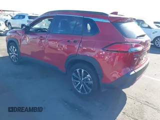 2024 Toyota Corolla Cross XLE with VIN 7MUDAAAG2RV095547, listed as a IAAI auction lot 42087409 with 15,402 mi miles and . Bid and sale history available at DreamBid. Image 3.