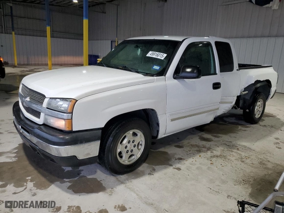 2003 Chevrolet Silverado 1500 LS with VIN 1GCEC19V93Z337414, listed as a Copart auction lot 49916015 with 55,888 mi miles and Salvage Title. Bid and sale history available at carsss.com. Image 1.