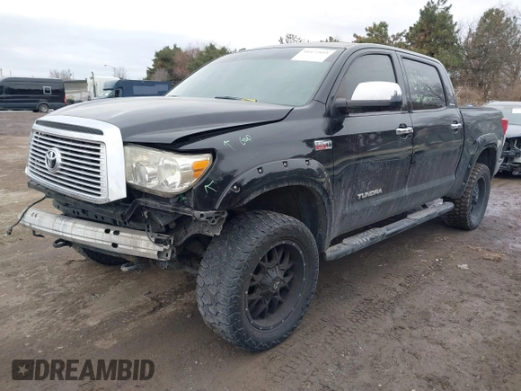 2012 Toyota Tundra 4WD Truck LTD with VIN 5TFHW5F19CX218772, listed as a IAAI auction lot 41472955 with 134,928 mi miles. Bid and sale history available at carsss.com. Image 18.