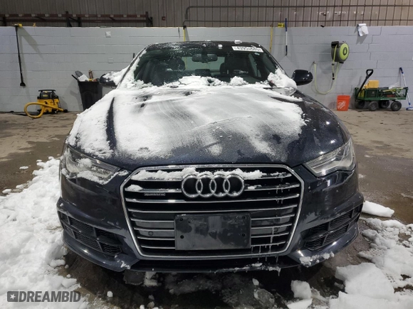 2016 Audi A6 2.0T Premium Plus with VIN WAUGFAFC8GN007633, listed as a Copart auction lot 43954685 with 81,250 mi miles and Salvage Title. Bid and sale history available at carsss.com. Image 5.