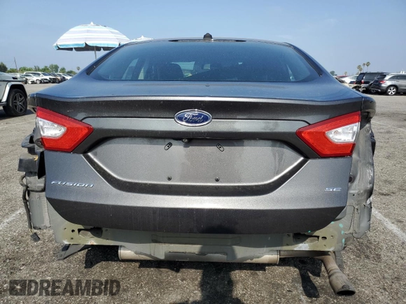 2015 Ford Fusion SE with VIN 1FA6P0H72F5120973, listed as a Copart auction lot 59410355 with 132,470 mi miles and Salvage title. Bid and sale history available at DreamBid. Image 6.