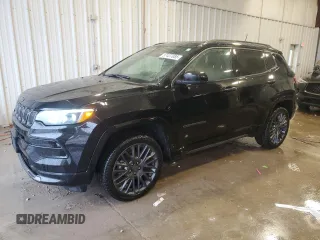 2022 Jeep Compass Limited с VIN 3C4NJDCB8NT143456, выставлен на аукционе Copart как лот 57437085 с пробегом 74 780 миль миль и Списание • Salvage title. История ставок и продаж доступна на DreamBid. Изображение 1.