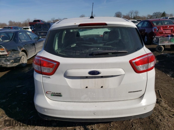 2017 Ford C-Max Energi Titanium with VIN 1FADP5FU1HL107840, listed as a Copart auction lot 41623954 with 138,648 mi miles. Bid and sale history available at carsss.com. Image 6.