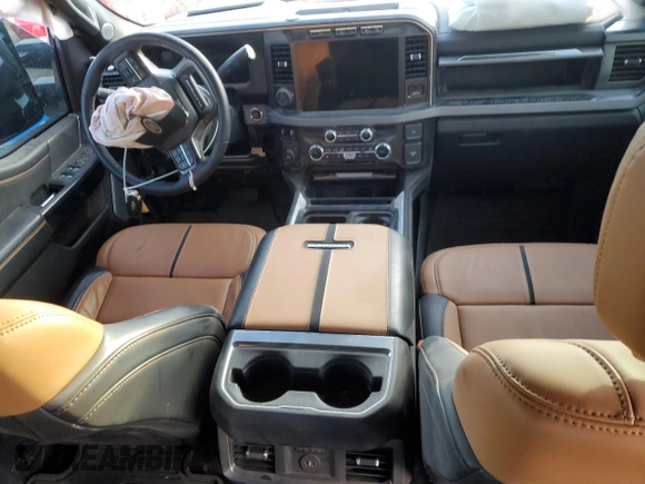 2024 Ford Super Duty F-250 SRW XL with VIN 1FT8W2BN3RED65908, listed as a Copart auction lot 42253355 with 7,149 mi miles and Salvage Title. Bid and sale history available at carsss.com. Image 8.