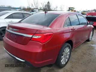 2011 Chrysler 200 Touring with VIN 1C3BC1FG5BN503494, listed as a IAAI auction lot 42081587 with 145,052 mi miles. Bid and sale history available at carsss.com. Image 4.