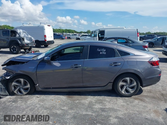 2020 Honda Insight EX with VIN 19XZE4F57LE009521, listed as a IAAI auction lot 42699162 with 161,116 mi miles and . Bid and sale history available at DreamBid. Image 15.