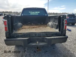 2010 Ford F-150 XL with VIN 1FTEX1EW0AKE39452, listed as a Copart auction lot 50180965 with 343,641 mi miles and Salvage Title. Bid and sale history available at carsss.com. Image 6.