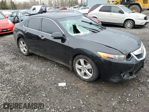 2010 Acura TSX with VIN JH4CU2F6XAC004063, listed as a Copart auction lot 48723635 with 157,256 mi miles and Salvage Title. Bid and sale history available at carsss.com. Image 4.