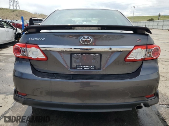 2013 Toyota Corolla L with VIN 5YFBU4EE3DP102722, listed as a Copart auction lot 54078845 with 90,450 mi miles and Salvage Title. Bid and sale history available at DreamBid. Image 6.