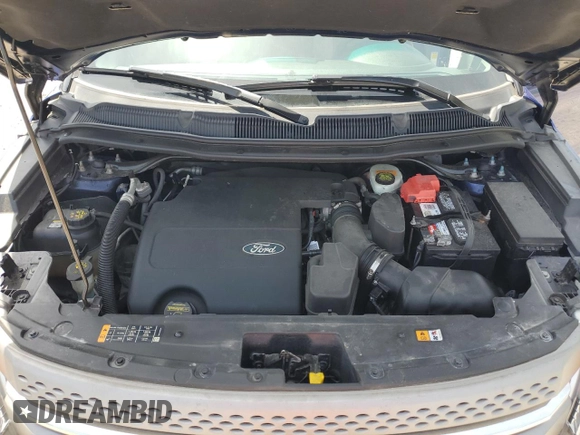 2013 Ford Explorer with VIN 1FM5K8B8XDGB92358, listed as a Copart auction lot 58974855 with 108,989 mi miles and Salvage title. Bid and sale history available at DreamBid. Image 12.