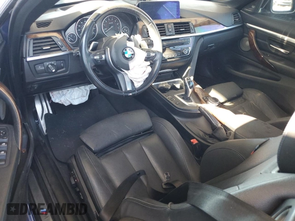 2014 BMW 4 Series 435i with VIN WBA3T3C55EJ876476, listed as a Copart auction lot 61822654 with Not provided miles and Salvage title. Bid and sale history available at DreamBid. Image 8.