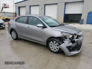 2023 Kia Rio S with VIN 3KPA24AD2PE603329, listed as a Copart auction lot 46631815 with 14,633 mi miles and Salvage Title. Bid and sale history available at carsss.com. Image 4.