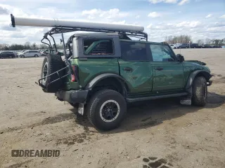 2022 Ford Bronco with VIN 1FMEE5DP3NLB78207, listed as a Copart auction lot 51424635 with 34,004 mi miles and Salvage title. Bid and sale history available at DreamBid. Image 3.