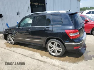 2012 Mercedes-Benz GLK 350 with VIN WDCGG8HB9CF759398, listed as a Copart auction lot 63284534 with 104,713 mi miles and Salvage Title. Bid and sale history available at DreamBid. Image 2.