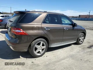 2015 Mercedes-Benz M 400 with VIN 4JGDA5GB7FA502618, listed as a Copart auction lot 49651335 with 141,495 mi miles and Clean Title. Bid and sale history available at DreamBid. Image 3.