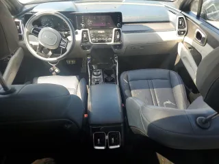2023 Kia Sorento SX Prestige with VIN KNDRMDLH8P5210542, listed as a Copart auction lot 57473485 with 15,495 mi miles and Salvage title. Bid and sale history available at DreamBid. Image 8.