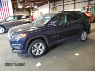 2021 Jeep Compass Latitude with VIN 3C4NJDBB4MT575641, listed as a Copart auction lot 50265635 with 29,347 mi miles and Salvage title. Bid and sale history available at DreamBid. Image 1.