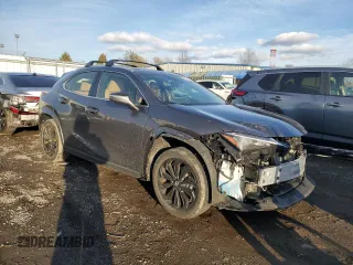 2024 Lexus UX 250h Premium with VIN JTHP9JBH0R2073933, listed as a Copart auction lot 44795495 with 3,888 mi miles and Salvage title. Bid and sale history available at DreamBid. Image 4.
