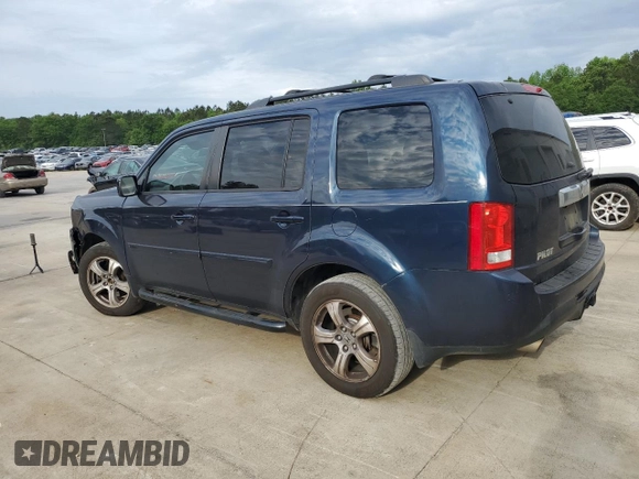 2012 Honda Pilot EX-L with VIN 5FNYF3H68CB015413, listed as a Copart auction lot 54212475 with 183,175 mi miles and Salvage title. Bid and sale history available at DreamBid. Image 2.